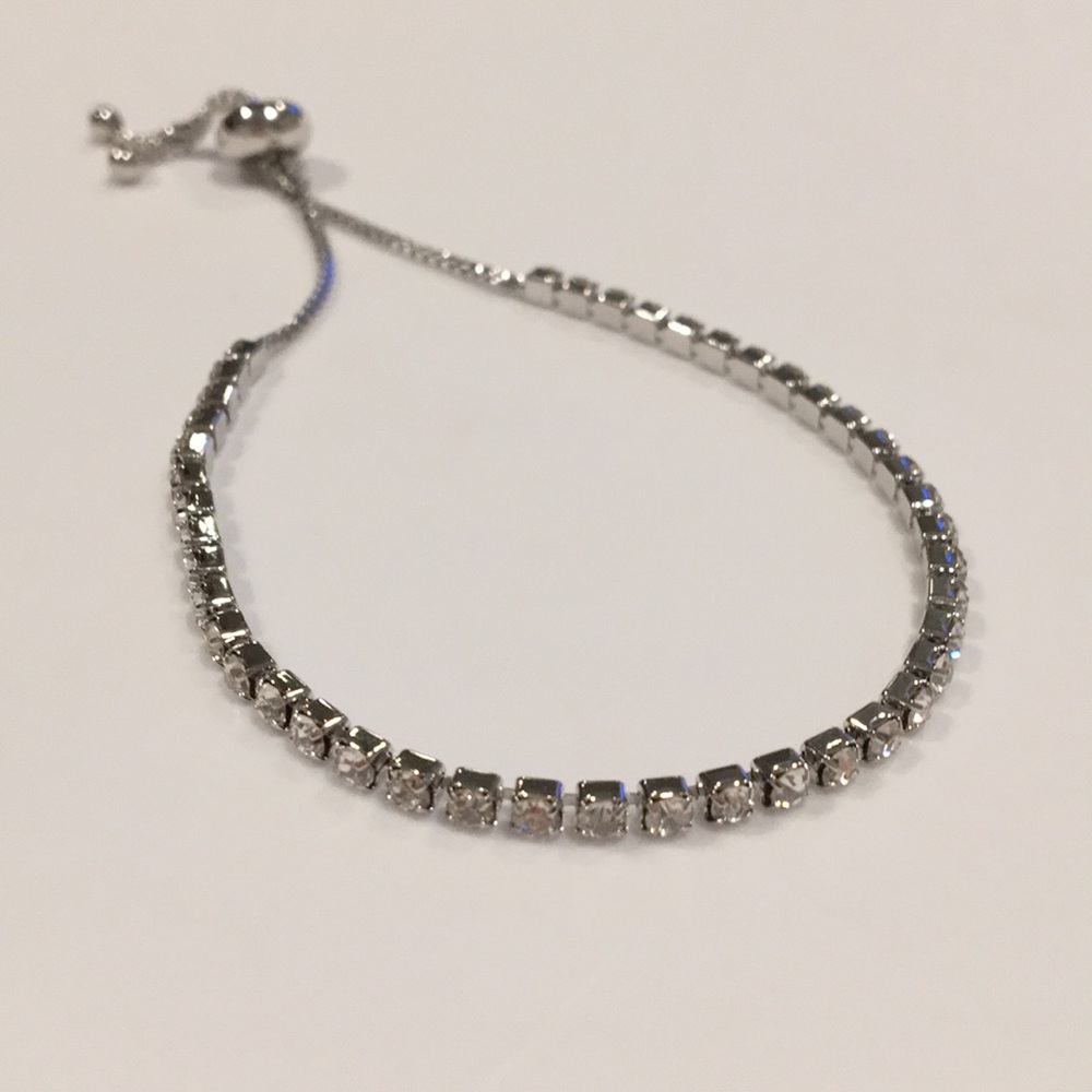 AAA CZ tennis bracelet - Picture 1 of 4